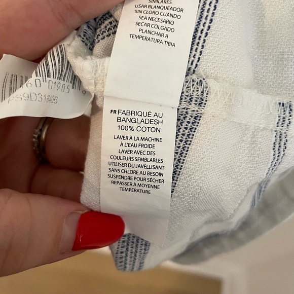 2X Cute Cotton full button up dress with waist tie and pockets! - Picture 7 of 7